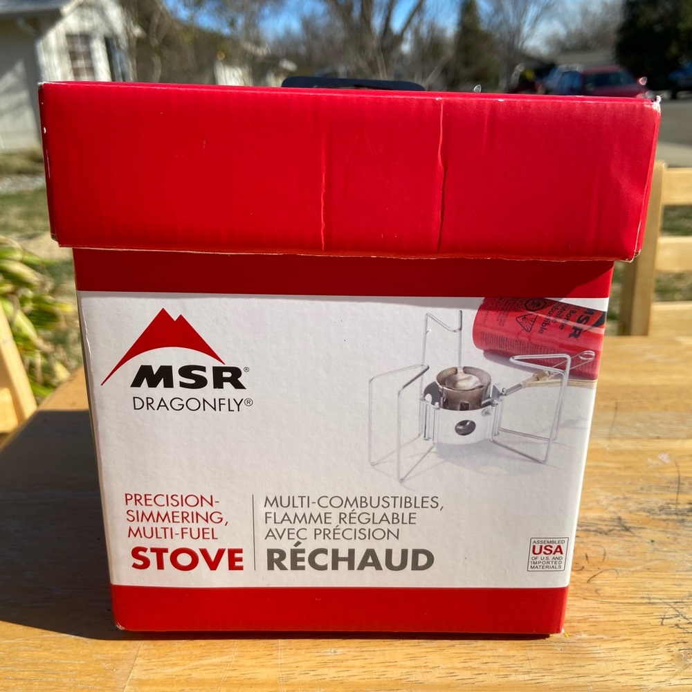 MSR Dragonfly Backpacking Stove, New in Box